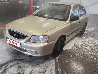 2005 Hyundai Accent ТагАЗ II, бежевый, 380000 рублей, вид 1