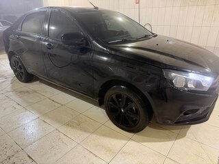 2021 Lada (ВАЗ) Vesta I, чёрный, 1175000 рублей, вид 2