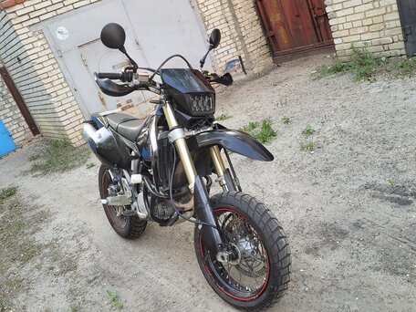 2007 Suzuki DR-Z 400 SM, чёрный, 450000 рублей, вид 2