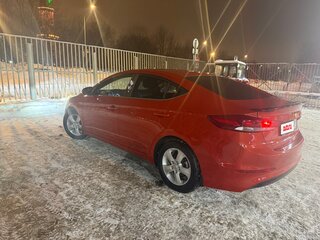 2016 Hyundai Elantra VI (AD), красный, 1250000 рублей, вид 4