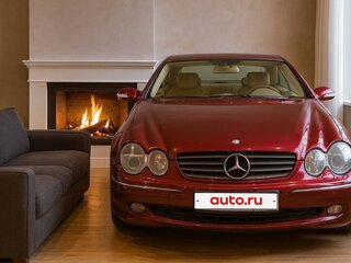 2002 Mercedes-Benz CL-Класс 500 II (C215), красный, 1300000 рублей, вид 1