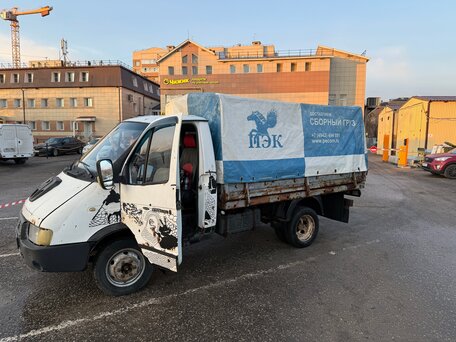 2000 ГАЗ ГАЗель (3302), белый, 190000 рублей, вид 3