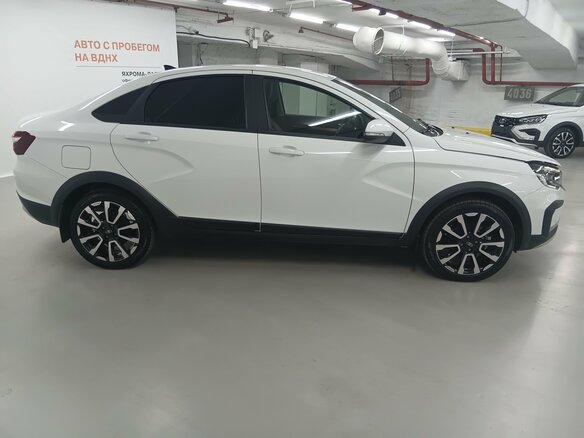 2023 Lada (ВАЗ) Vesta Cross I Рестайлинг (NG), белый - вид 5