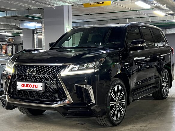 2020 Lexus LX 570 III Рестайлинг 2, чёрный, 11185000 рублей