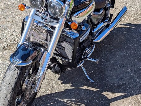 2006 Triumph Rocket III, чёрный, 850000 рублей, вид 3
