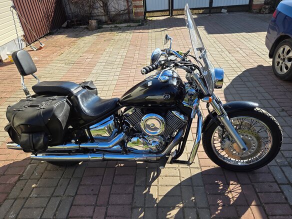 2003 Yamaha XVS1100, чёрный, 599000 рублей - вид 3