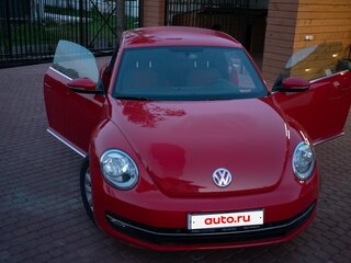 2014 Volkswagen Beetle II (A5), красный, 1320000 рублей, вид 3