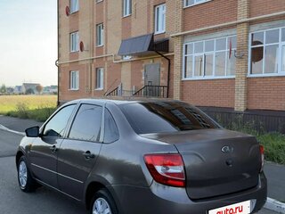 2015 Lada (ВАЗ) Granta I, коричневый, 320000 рублей, вид 4