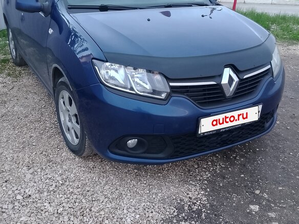 2014 Renault Sandero II, синий, 610000 рублей - вид 3