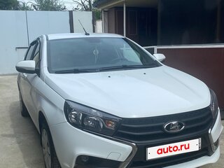 2020 Lada (ВАЗ) Vesta I, белый, 1150000 рублей, вид 1