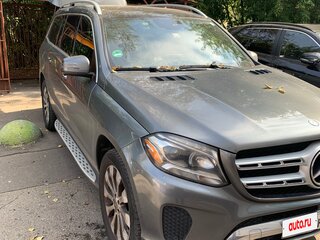 2017 Mercedes-Benz GLS 450 I (X166), серый, 3500000 рублей, вид 2