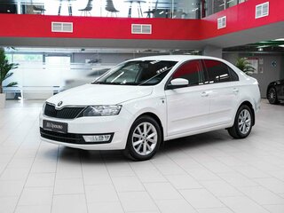 2015 Skoda Rapid I, белый, 740000 рублей, вид 5