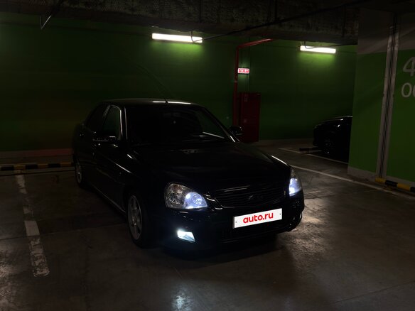 2010 Lada (ВАЗ) Priora I, чёрный, 600000 рублей - вид 11