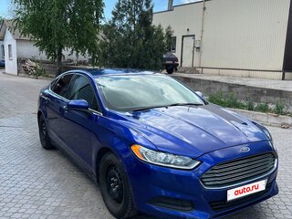 2014 Ford Fusion (North America) II, синий, 1000000 рублей, вид 2