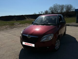 2007 Skoda Fabia II, пурпурный, 290000 рублей, вид 2