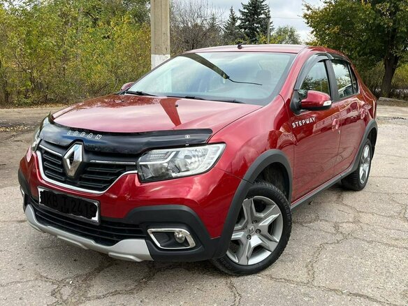 2020 Renault Logan Stepway II Рестайлинг, красный, 1450000 рублей