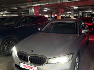 2019 BMW 3 серии 318d VII (G2x), серебристый, 3350000 рублей, вид 2