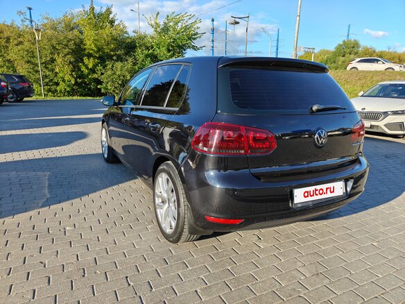 2012 Volkswagen Golf VI, чёрный, 830000 рублей - вид 8