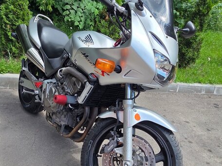2001 Honda CB 600S, серебристый, 360000 рублей, вид 5