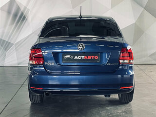 2017 Volkswagen Polo V Рестайлинг, синий, 1150000 рублей, вид 5