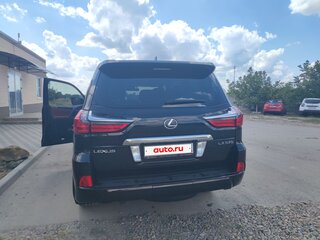 2016 Lexus LX 570 III Рестайлинг 2, чёрный, 6300000 рублей, вид 4