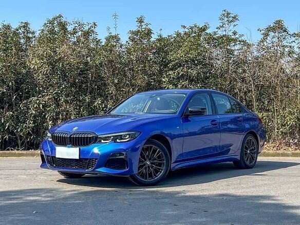 2022 BMW 3 серии Long 320Li VII (G2x), синий, 2378000 рублей - вид 2