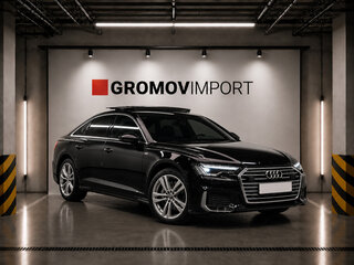 2023 Audi A6 45 TFSI V (C8), чёрный, 4490000 рублей, вид 3