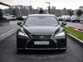2021 Lexus LS 500 V Рестайлинг, чёрный, 5753970 рублей, вид 4