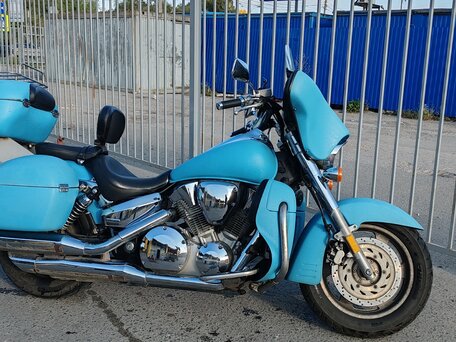 2007 Honda VTX 1300, голубой, 540000 рублей, вид 1
