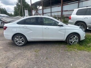 2017 Lada (ВАЗ) Vesta I, белый, 610000 рублей, вид 2