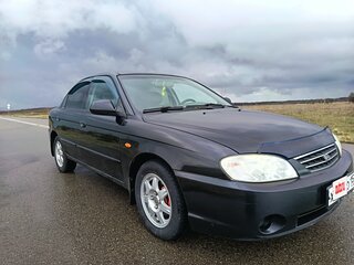 2009 Kia Spectra I Рестайлинг 2, чёрный, 270000 рублей, вид 3