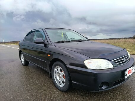 2009 Kia Spectra I Рестайлинг 2, чёрный, 270000 рублей, вид 3