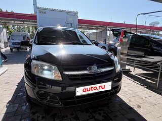 2015 Lada (ВАЗ) Granta I, чёрный, 490000 рублей, вид 4