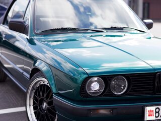 1992 BMW 3 серии 325i II (E30), зелёный, 2300000 рублей, вид 1
