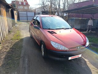 2007 Peugeot 206, красный, 220000 рублей, вид 2