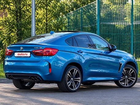 2019 BMW X6 M II (F86), голубой, 5600000 рублей, вид 5