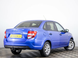 2021 Lada (ВАЗ) Granta I Рестайлинг, синий, 699000 рублей, вид 4