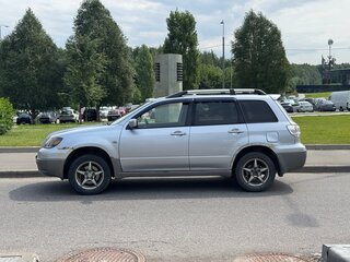 2003 Mitsubishi Outlander I, серебристый, 245000 рублей, вид 4