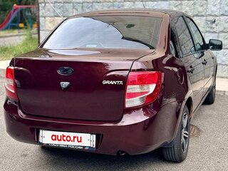 2013 Lada (ВАЗ) Granta I, красный, 400000 рублей, вид 3