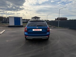 2015 Skoda Octavia Scout III (A7), синий, 1220000 рублей, вид 4