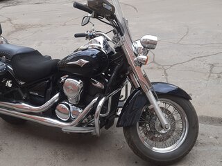 2007 Kawasaki VN900 Vulcan, чёрный, 450000 рублей, вид 2