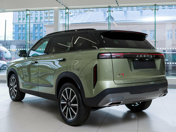 2024 Jaecoo J7 I, зелёный - вид 6