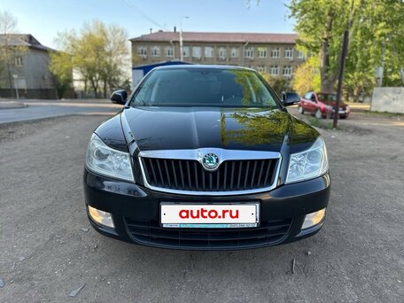 2012 Skoda Octavia II (A5) Рестайлинг, чёрный, 720000 рублей, вид 2