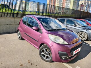 2012 Peugeot 107 I Рестайлинг 2, фиолетовый, 490000 рублей, вид 1