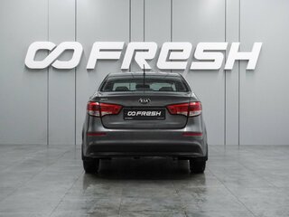 2016 Kia Rio III Рестайлинг, серый, 899000 рублей, вид 4