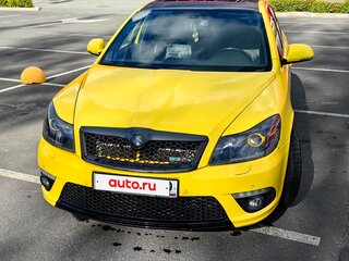2011 Skoda Octavia RS II Рестайлинг, жёлтый, 1250000 рублей, вид 1