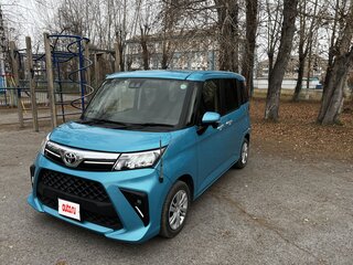2021 Toyota Roomy I Рестайлинг, синий, 1190000 рублей, вид 2