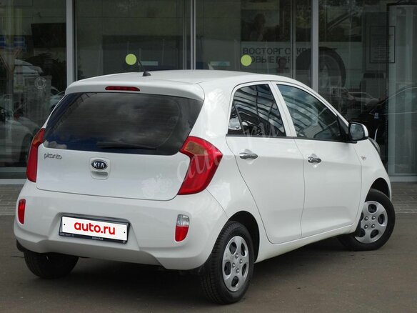 2011 Kia Picanto II, белый - вид 1