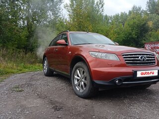 2008 Infiniti FX35 I (S50) Рестайлинг, оранжевый, 1350000 рублей, вид 4