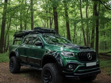 2018 Mercedes-Benz X-Класс 250 d I, зелёный, 6500000 рублей, вид 3
